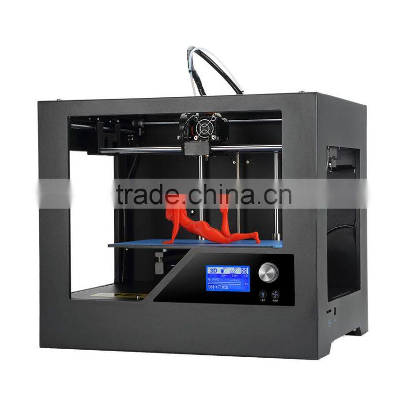 2015 New design hot style desktop SD card 3D printer PLA/ABS printer home office industrial 3D printing machine for sale