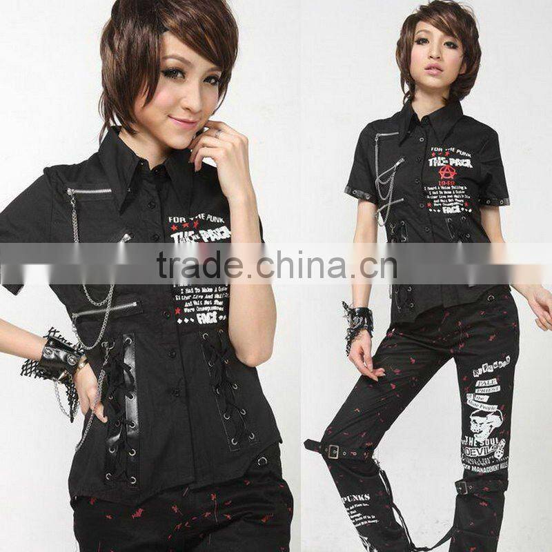 Visual Kei Gothic Dolly Cosplay KERA Lolita shirt Japan fashion 71205