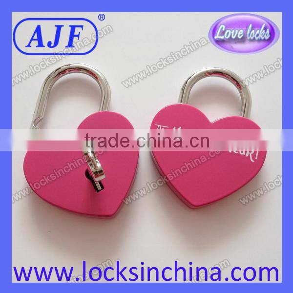 AJF Colorful love heart locker for 2015 valentines day
