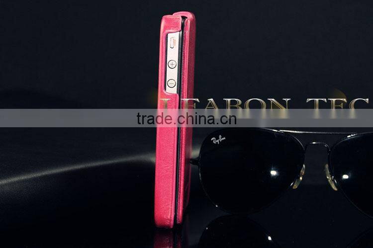 For Apple IPhone 4 Leather Case,Wallet Pouch Bag Real Leather For IPhone4 real leather phone case