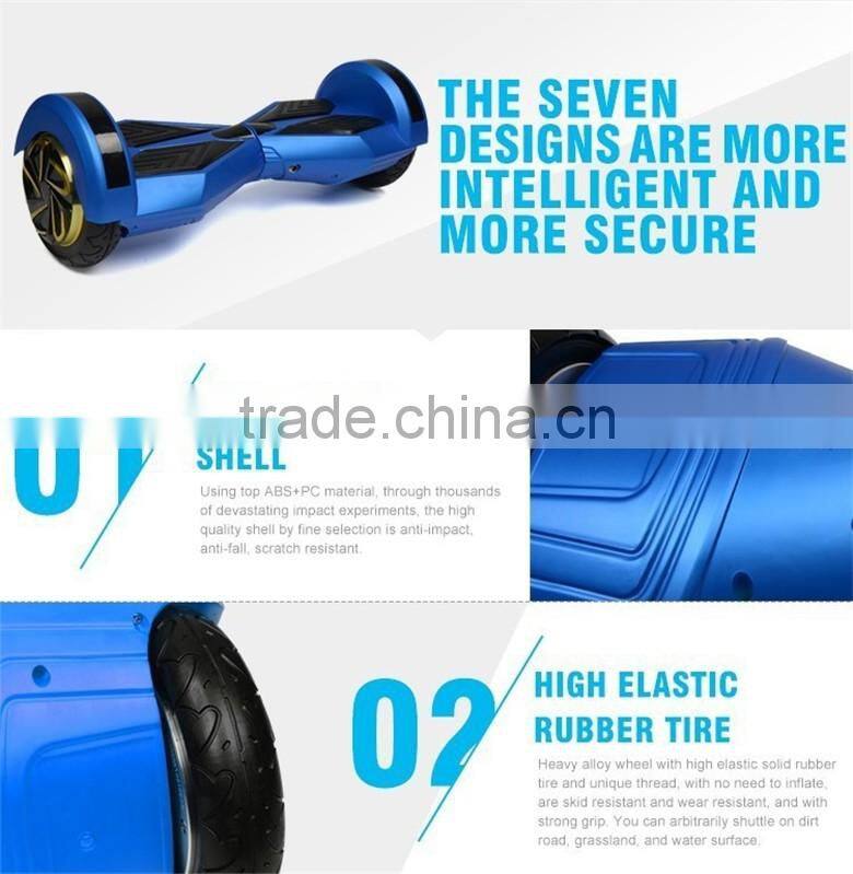 8inch balance scooter two wheel hoverboard electric with samsung