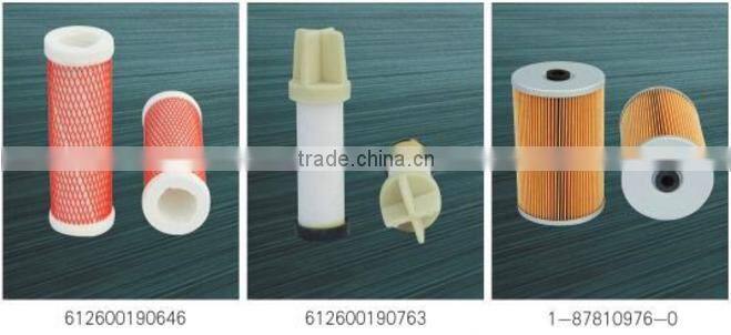 China Diesel engine parts Replacement air filter 160 K2650PU