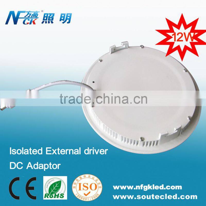 12W Indoor LED Flat Panel Lighting manufacturer