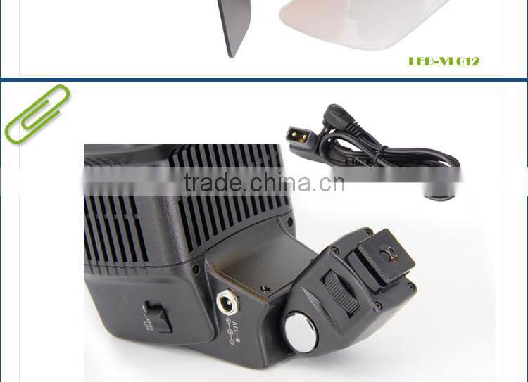 Professional VL-012 Video Shooting LED Light For DV Camcorder And Camera