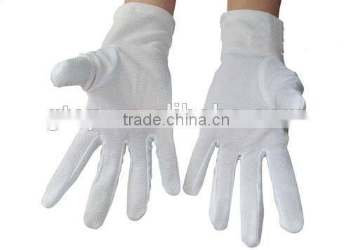 white nylon glove 008