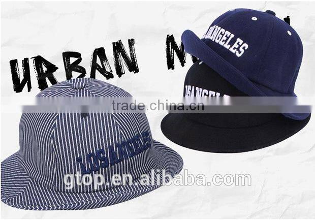 Fashion Bucket Hat Boonie Hunting Fishing Outdoor Cap LA embroidered 100% cotton