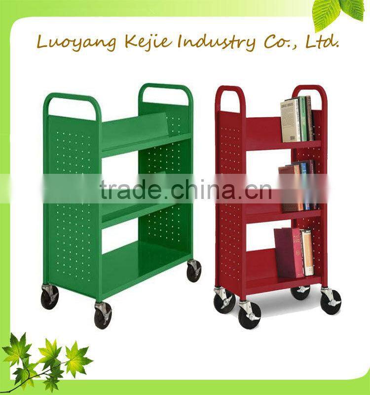 book cart for teachers home book trolley fiat book cart metal bookcart/mdf & steel 3-tier library book carts trolley cart