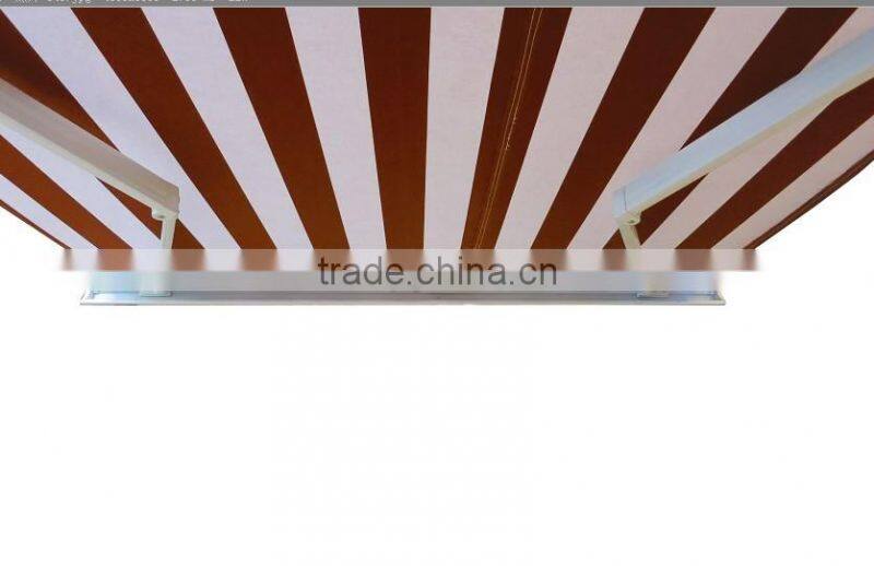 Automatic alu retractable full cassette awning