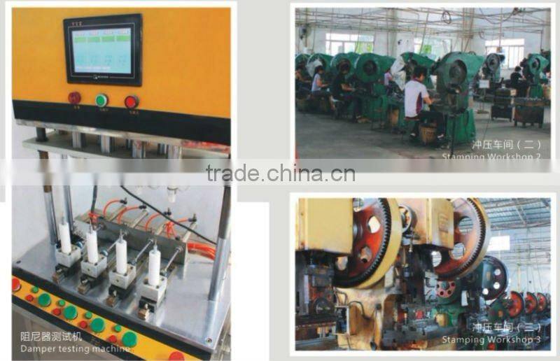 Kitchen cabinet full extension soft close telescopic drawer guide slide