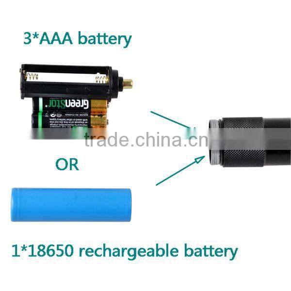 Professional Cold White LED Bike Light Torch 2000lm Zoomable Light For Bike