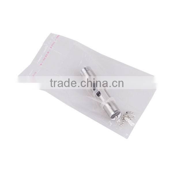 TP-302 White and Laser Light Aluminum LED Flashlight Keychain