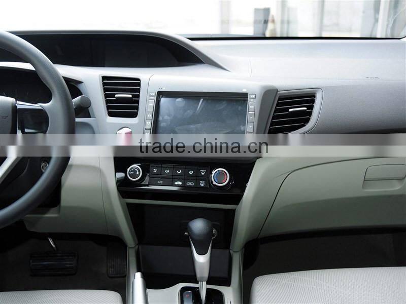 8'' 2din car DVD player for Honda CIVIC 2012 left 2 din with HD display bluetooth GPS Ipod USB/SD Radio TV Rear camera 3G DH8006