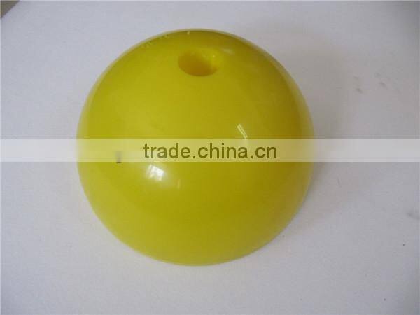 yellow ABS adjustable soccer training hurdle set