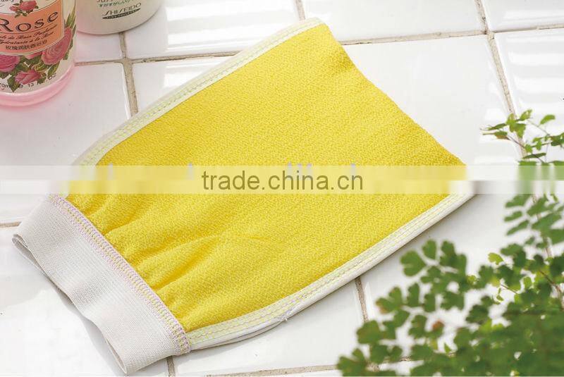 wholesale high grade five fingers bathing gloves,exfoliating gloves bath mitt wholesale