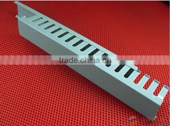 pvc plastic cable trunking cable /wire duct