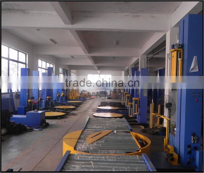 Auto plastic wrap packaging machine CE