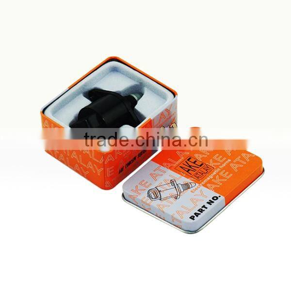 2016 hot sale gift boxes for lighter/ electric motor from professional tin can manufacturer