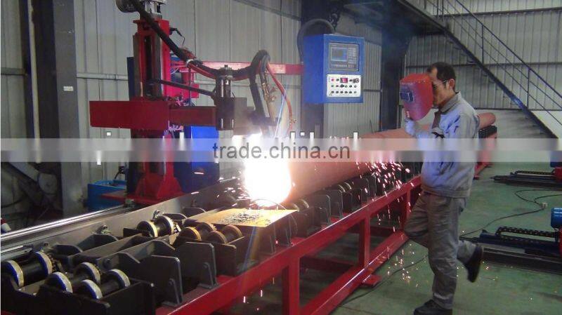 High Speed Piping Spool Flame and Plasma Cutting & Beveling Machine