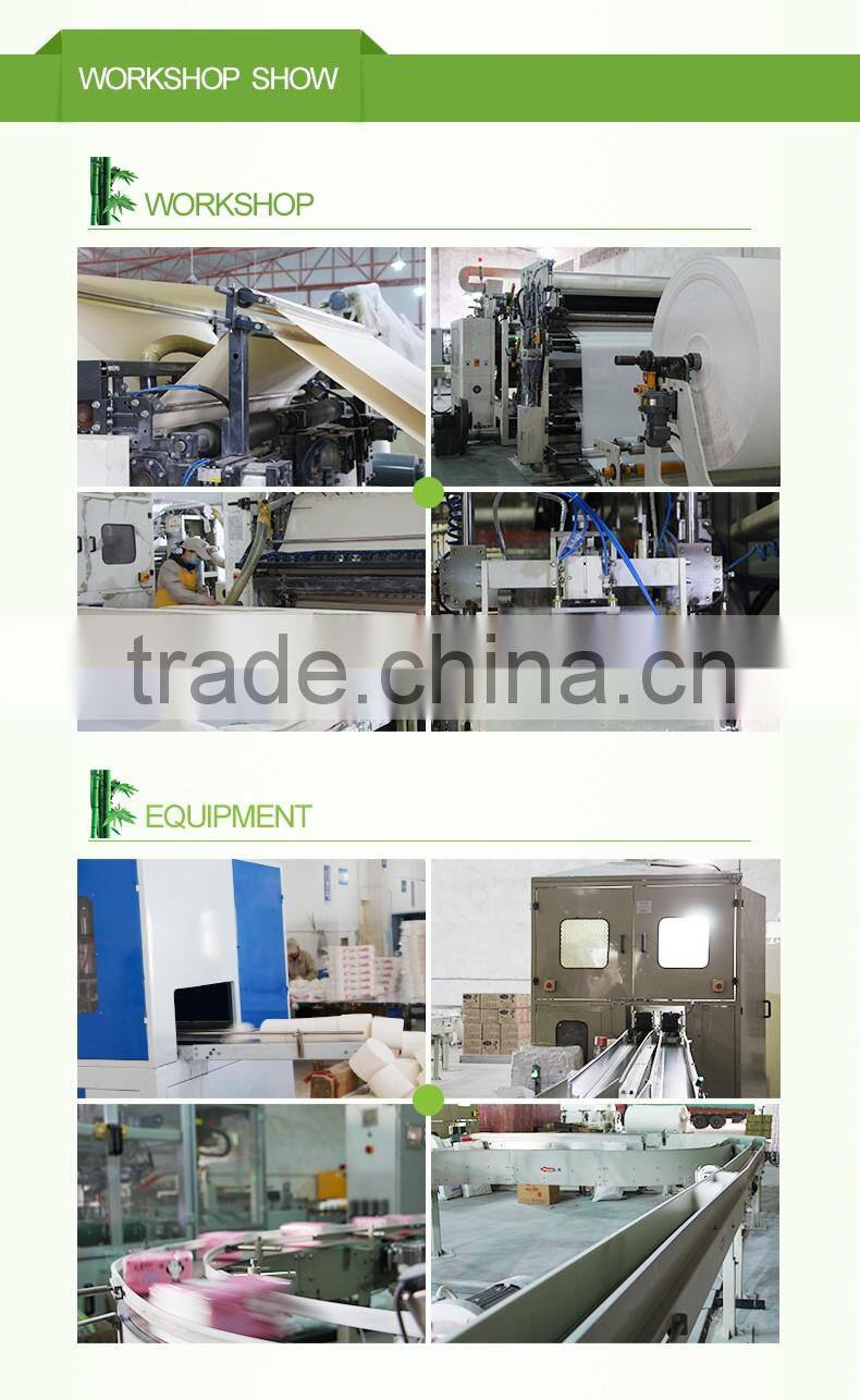 Customized economic free samples sanitary napkin virgin pulp