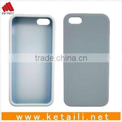 Jelly silicone phone case for iphone 5