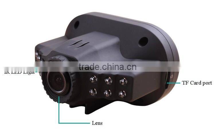1.5" TFT Screen 1280*720P HD 12 IR LED Night Vision Portable Car DVR