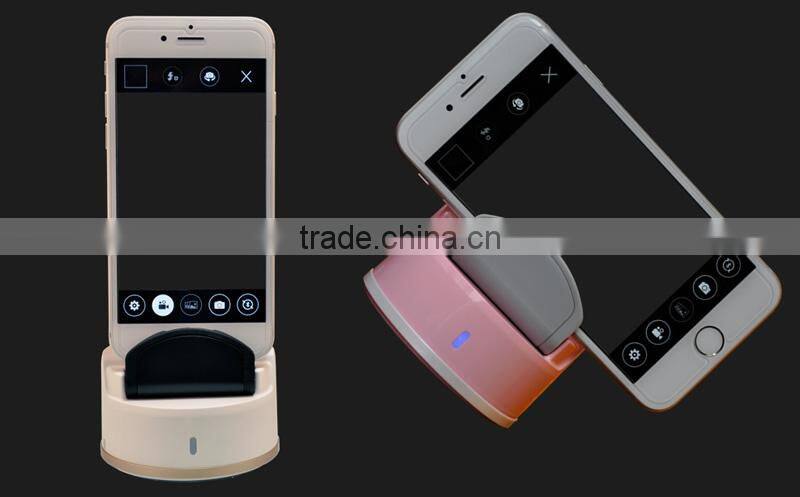 2015 New Fashion 360 Degree Selfie Stick IR Auto Tracking Bluetooth Selfie Robot