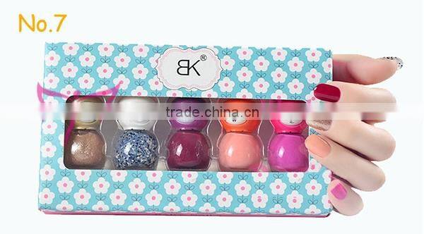 New bk Candy baby water based nail polish set