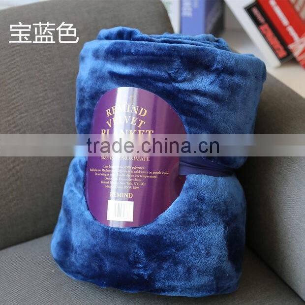 Super Soft Cheap Fleece Blanket Polyester