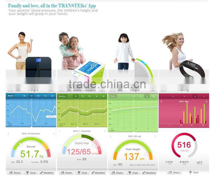 hot selling silicone bracelet with pedomete