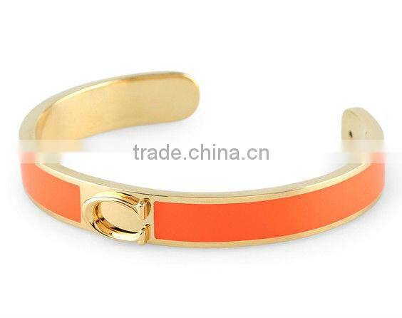 wholesale gold plated bangles fashion bracelet jewelry initial bracelet