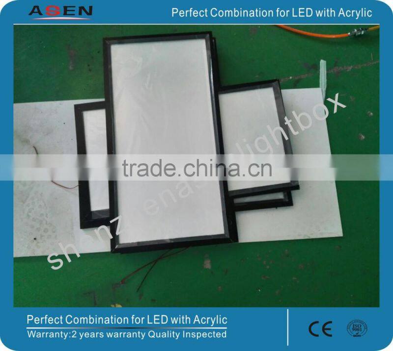 Wholesale Best Quality Advertising LED Slim Light Box only for 15mm