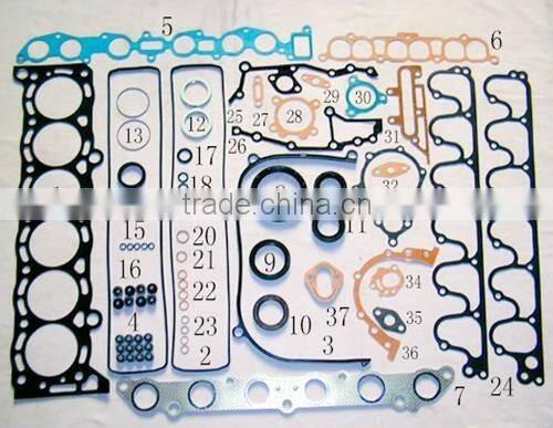 feiben full set gasket car engine overhaul gasket set for6MGE 6MGEU 04111-43080
