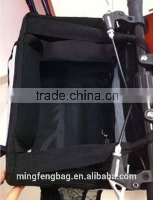 New High Quality Ventilating 600D Oxford Bicycle Pet Basket Bag and Pet Dog Cat Travel Bike Bag