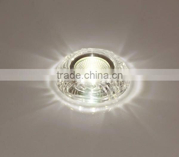 high quality indoor led crystal shade downlight led modern fashion lamps ceiling light european type MR16 GU10 GU5.3