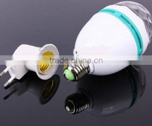 Hot Selling B22/E27 Crystal Rotating Led bulb