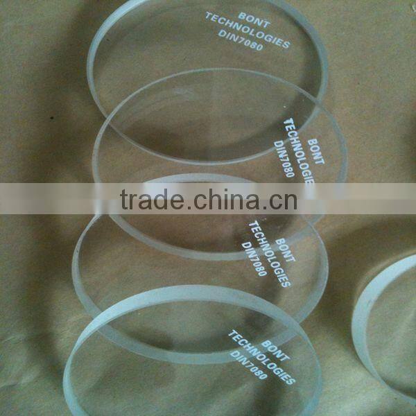 Borosilicate 3.3 plain transparent level gauge glass