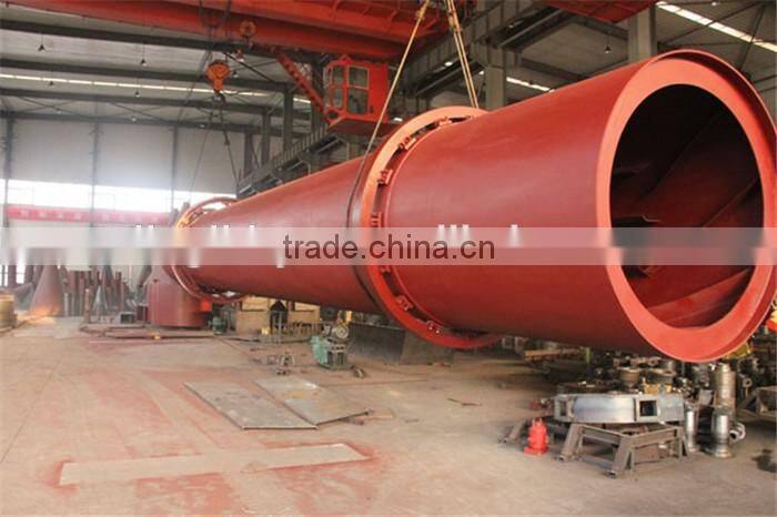 1.5m*12m rotary dryer for drying chicken manure with competitive price