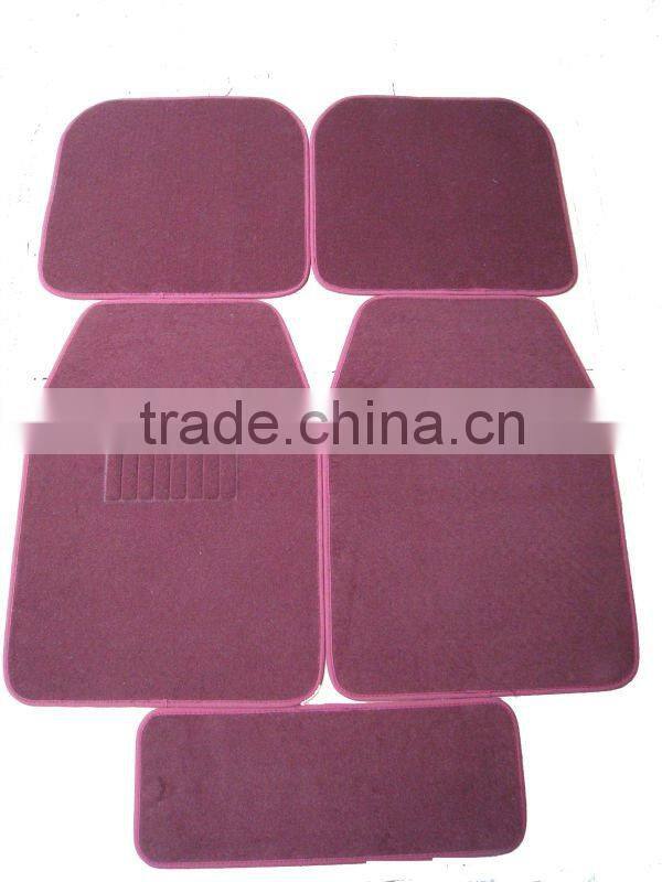 Hot Sale Non Skid PVC Car Carpet Floor Mats Wholesale