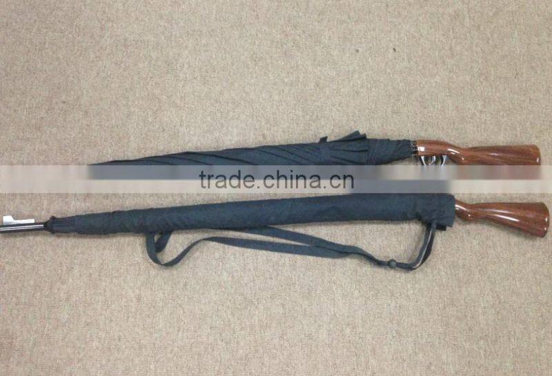 gun umbrella factory for all kind of advertising 27" stick cosplay umbrella