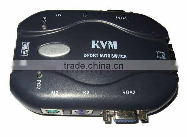 Mini Auto 2 Port KVM Switch (PS/2)