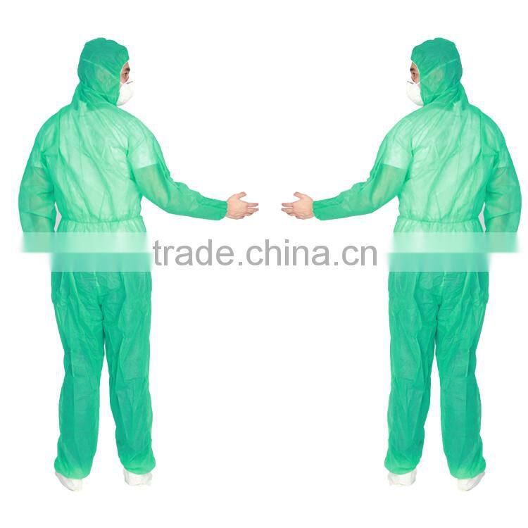 High quality Type 4/5/6 high quality 55g Non-woven protective reflective safety coverall