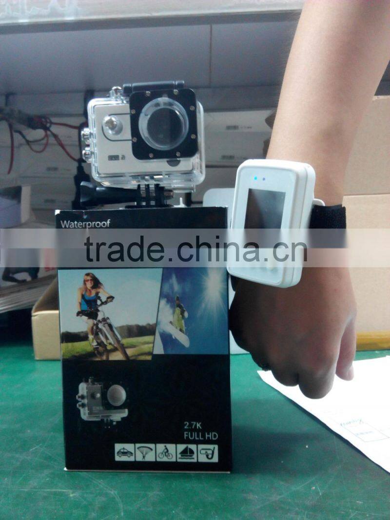 camera watch action dv wifi remote 60fps with Ambrella A7 chip