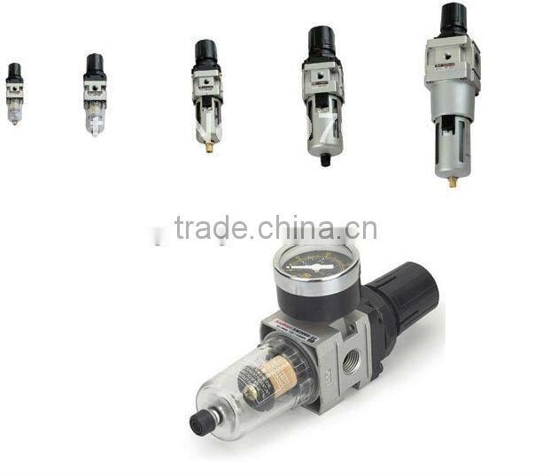 1/4'' SMC FILTER REGULATOR AW2000 WITH GAUGE 0-10 KFG/CM2 AW2000-02