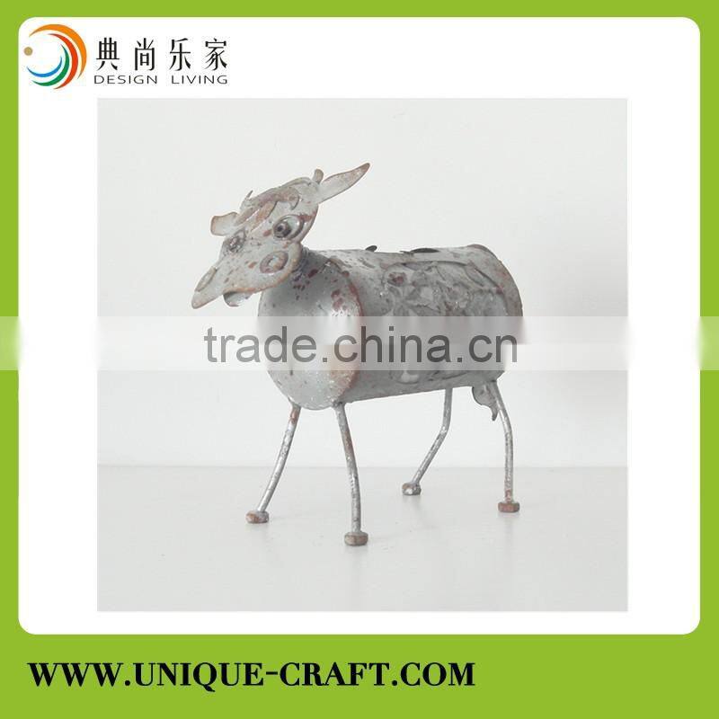High quality metal crafts and arts animal decoration home decor