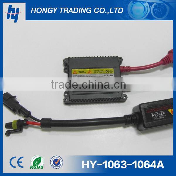 Black Slim / Thin HID Ballast 12V 35W