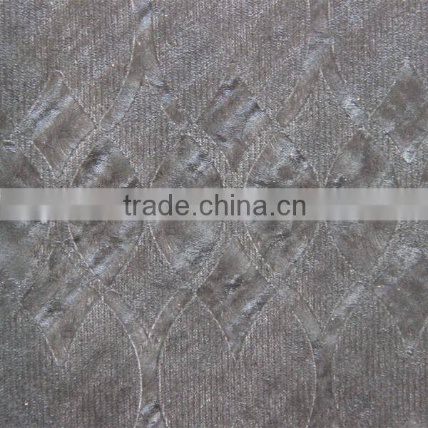 PVC synthetic leather for upholstery usage ,popular use for home decoration,with metalic color or glitter surface