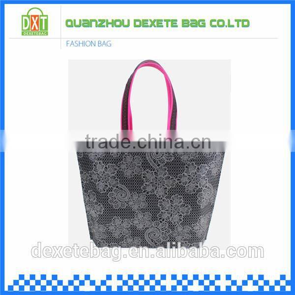 Wholesale high quality polyester fashion women handbags