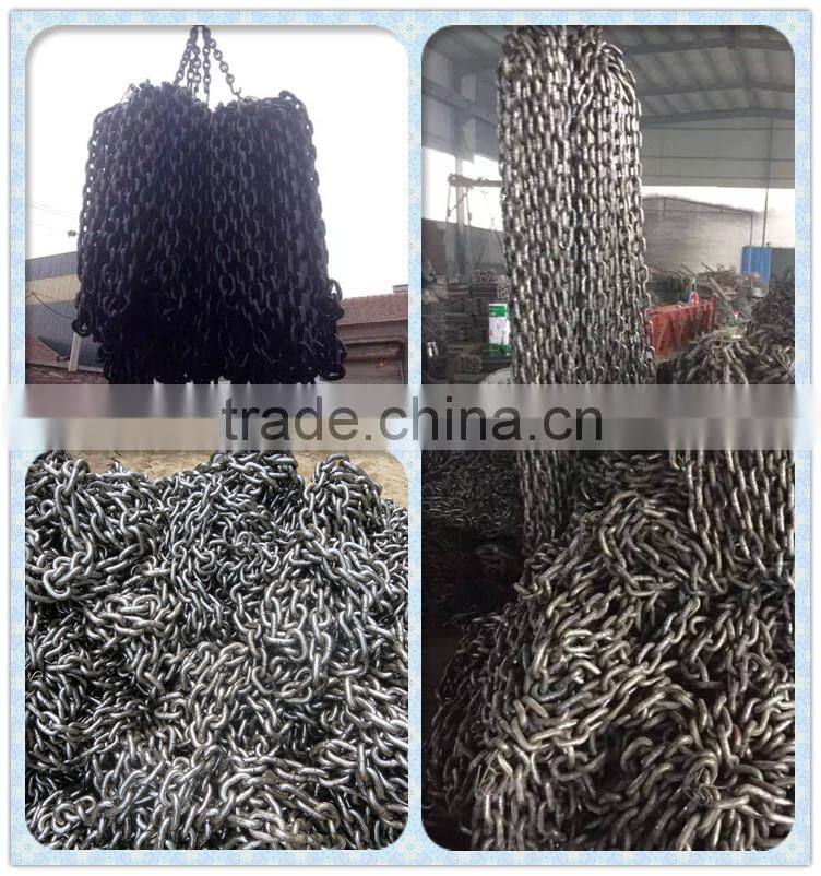 usa g70 chain with clevis/eye grab hooks on both ends