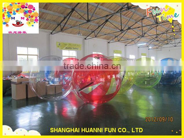 2015 Colorfu Roll Inside Inflatable Ball price/ Plastic Inflatable Water Walking Ball China