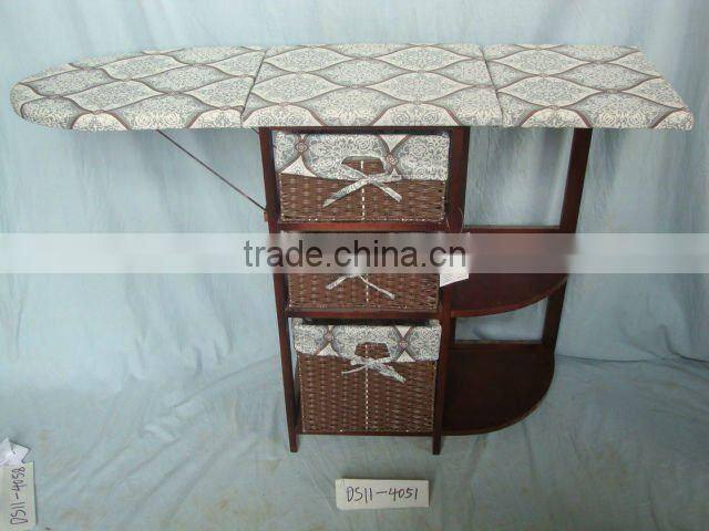 multi fuction wooden ironing table